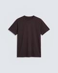 Rare Rabbit Men's Basic Rr-Corp-Arve Dark Brown Cotton Crew Neck Regular Plain T-Shirt