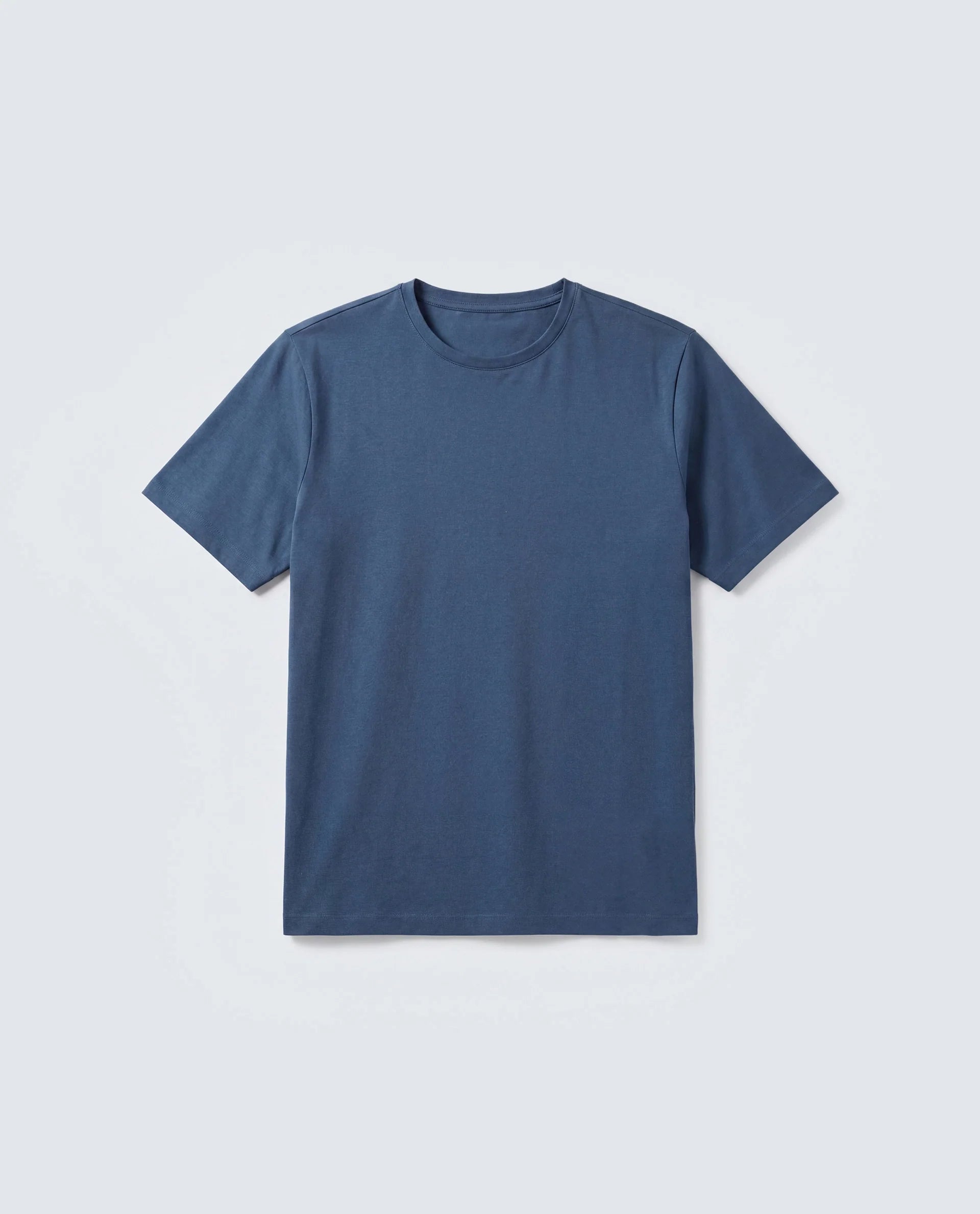 Rare Rabbit Men's Basic Rr-Corp-Arve Teal Cotton Crew Neck Regular Plain T-Shirt