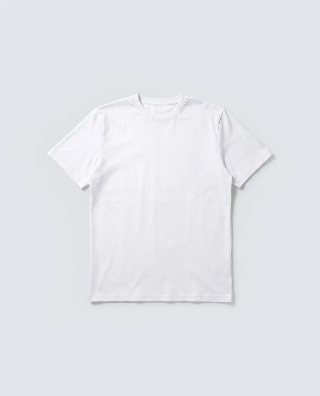 Rare Rabbit Men's Basic Rr-Corp-Arve White Cotton Crew Neck Regular Plain T-Shirt