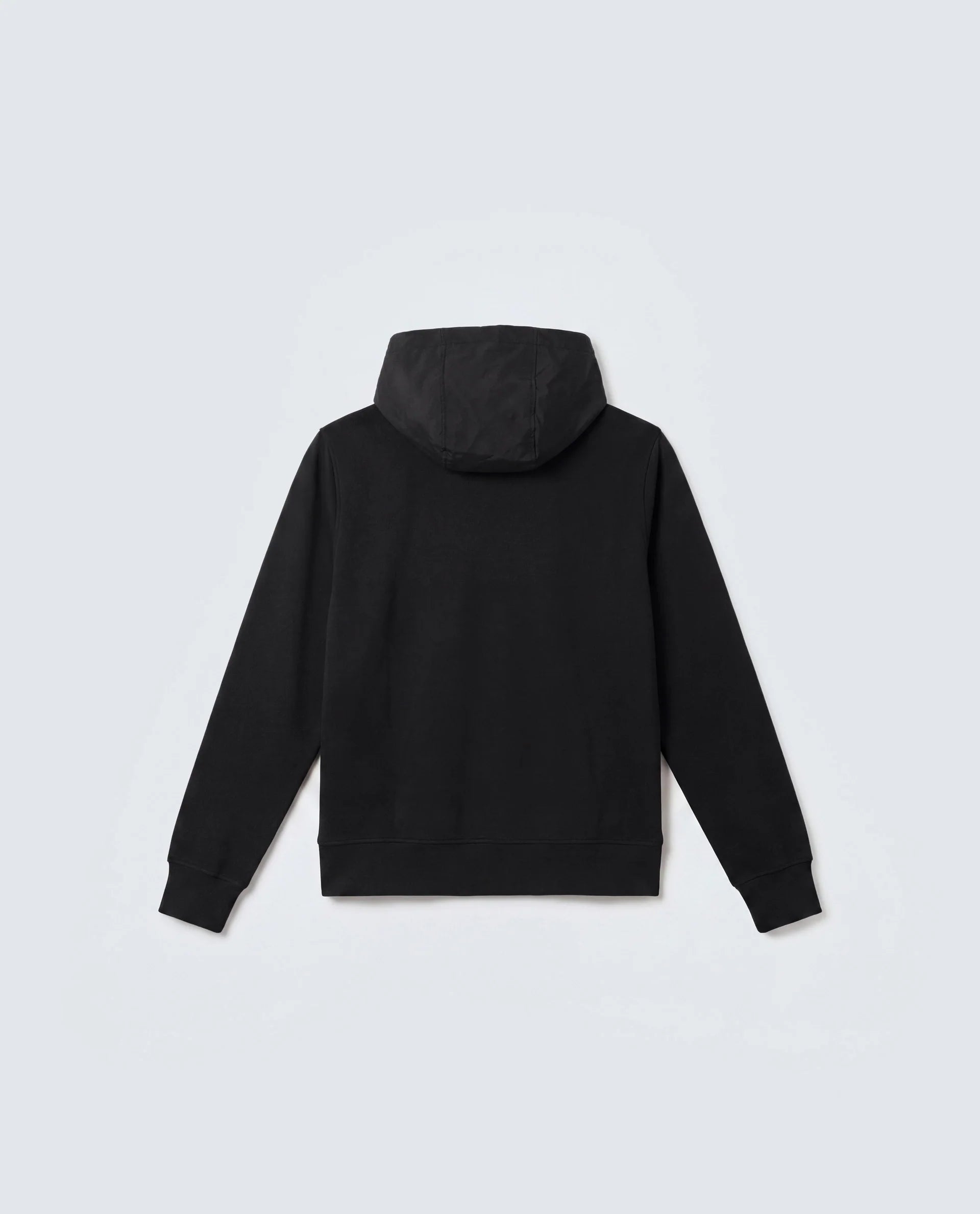 Rare Rabbit Men's Basic Rr-Corp-Duro Black Cotton Blend Regular Plain Sweatshirt