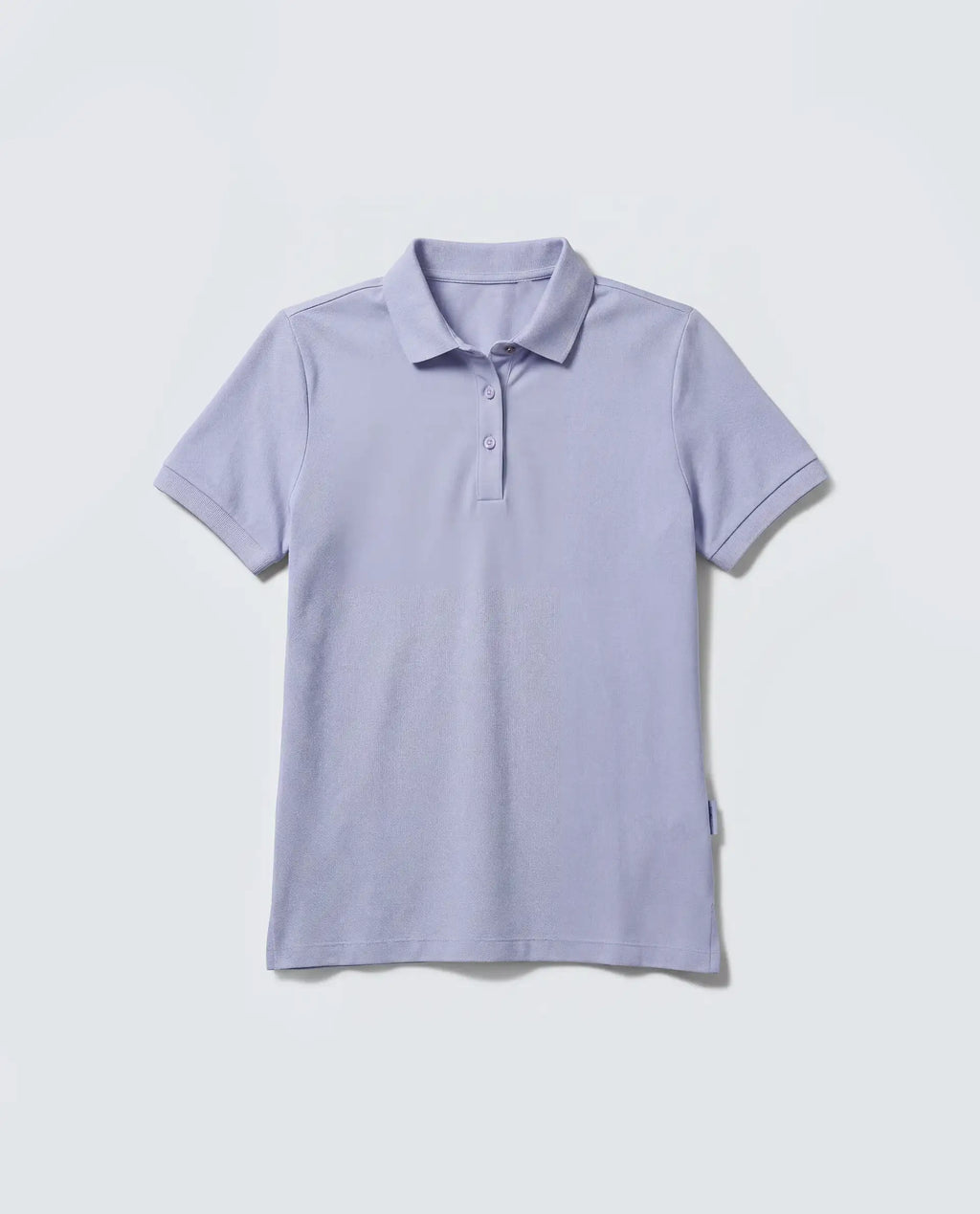 Rareism Women's Basic Rr-Corp-Elane Light Blue Cotton CollaredRegular Plain Polo