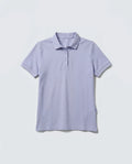 Rareism Women's Basic Rr-Corp-Elane Light Blue Cotton CollaredRegular Plain Polo
