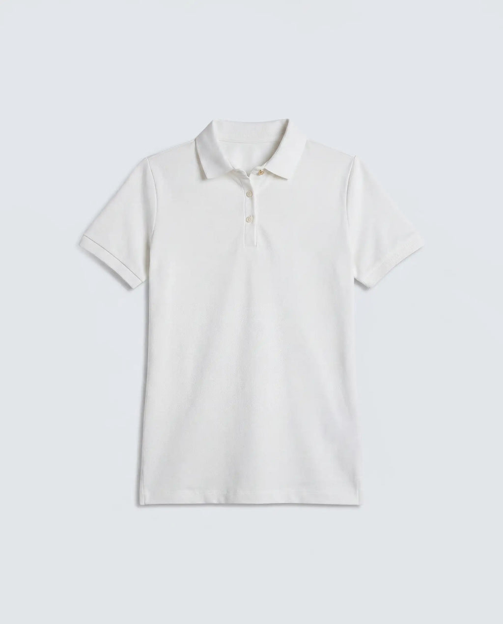 Rareism Women's Basic Rr-Corp-Elane White Cotton CollaredRegular Plain Polo