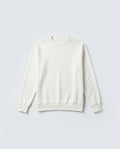 Rare Rabbit Men's Basic Rr-Corp-Harry-S Off White Cotton Blend Crew Neck Regular Plain Sweatshirt