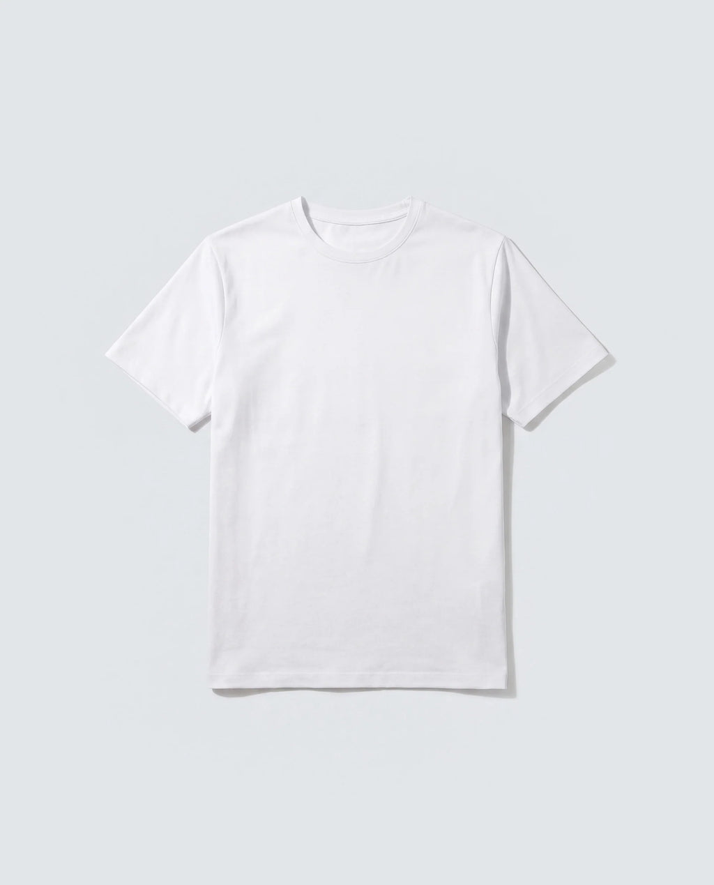 Rare Rabbit Men's Basic Rr-Corp-Rein White Cotton Blend Crew Neck Regular Plain T-Shirt