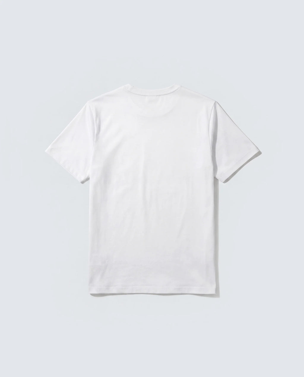 Rare Rabbit Men's Basic Rr-Corp-Rein White Cotton Blend Crew Neck Regular Plain T-Shirt