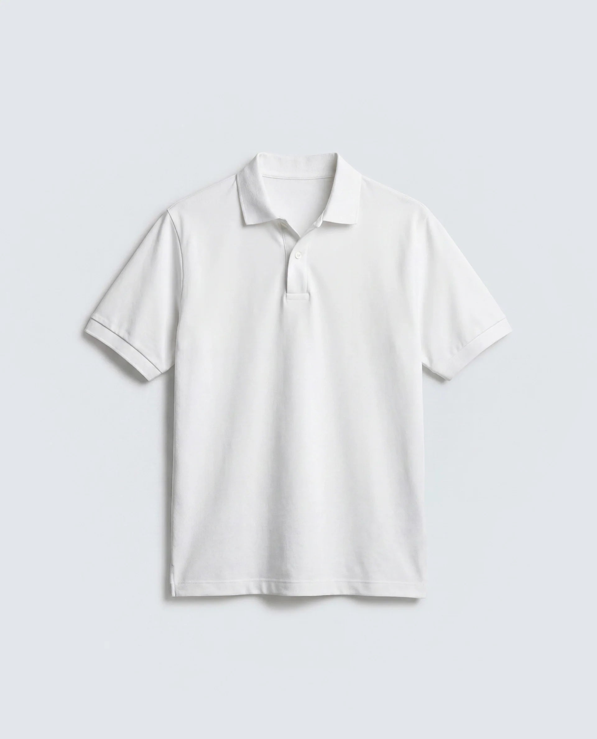 Rare Rabbit Men's Basic Rr-Corp-Tove White Cotton Spread Collar Regular Plain Polo