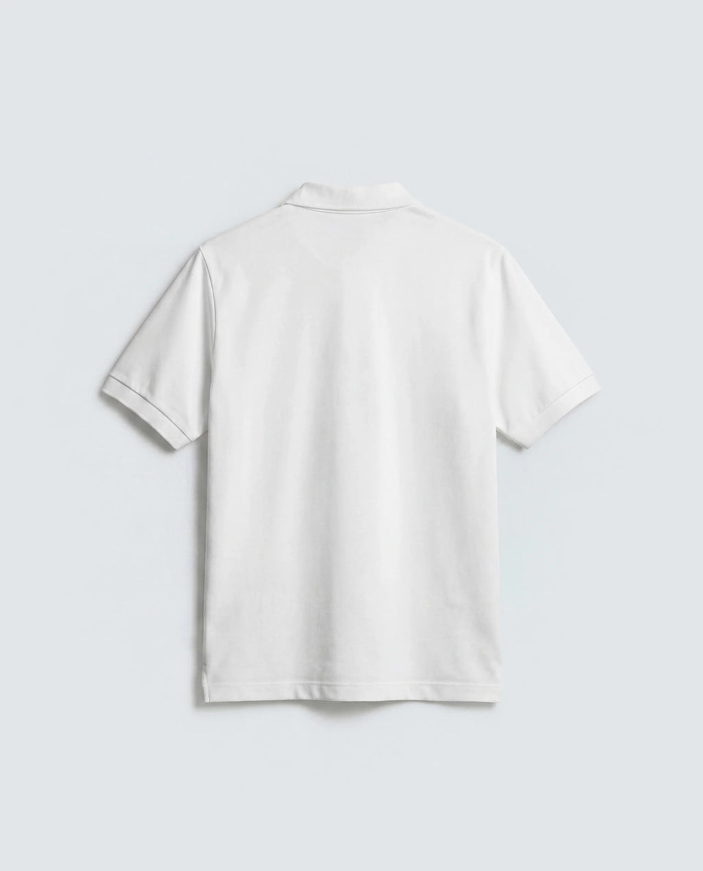 Rare Rabbit Men's Basic Rr-Corp-Tove White Cotton Spread Collar Regular Plain Polo