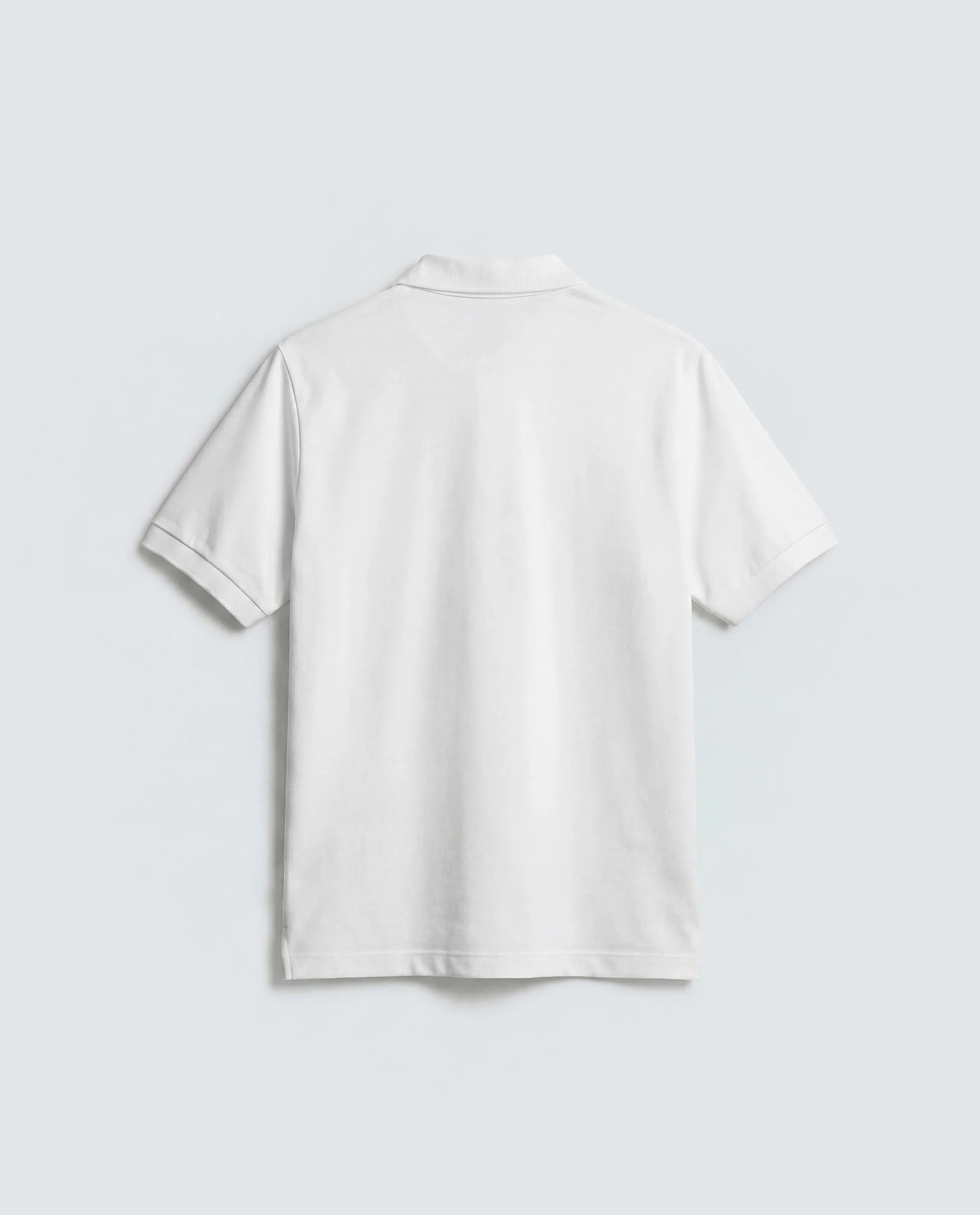 Rare Rabbit Men's Basic Rr-Corp-Tove White Cotton Spread Collar Regular Plain Polo