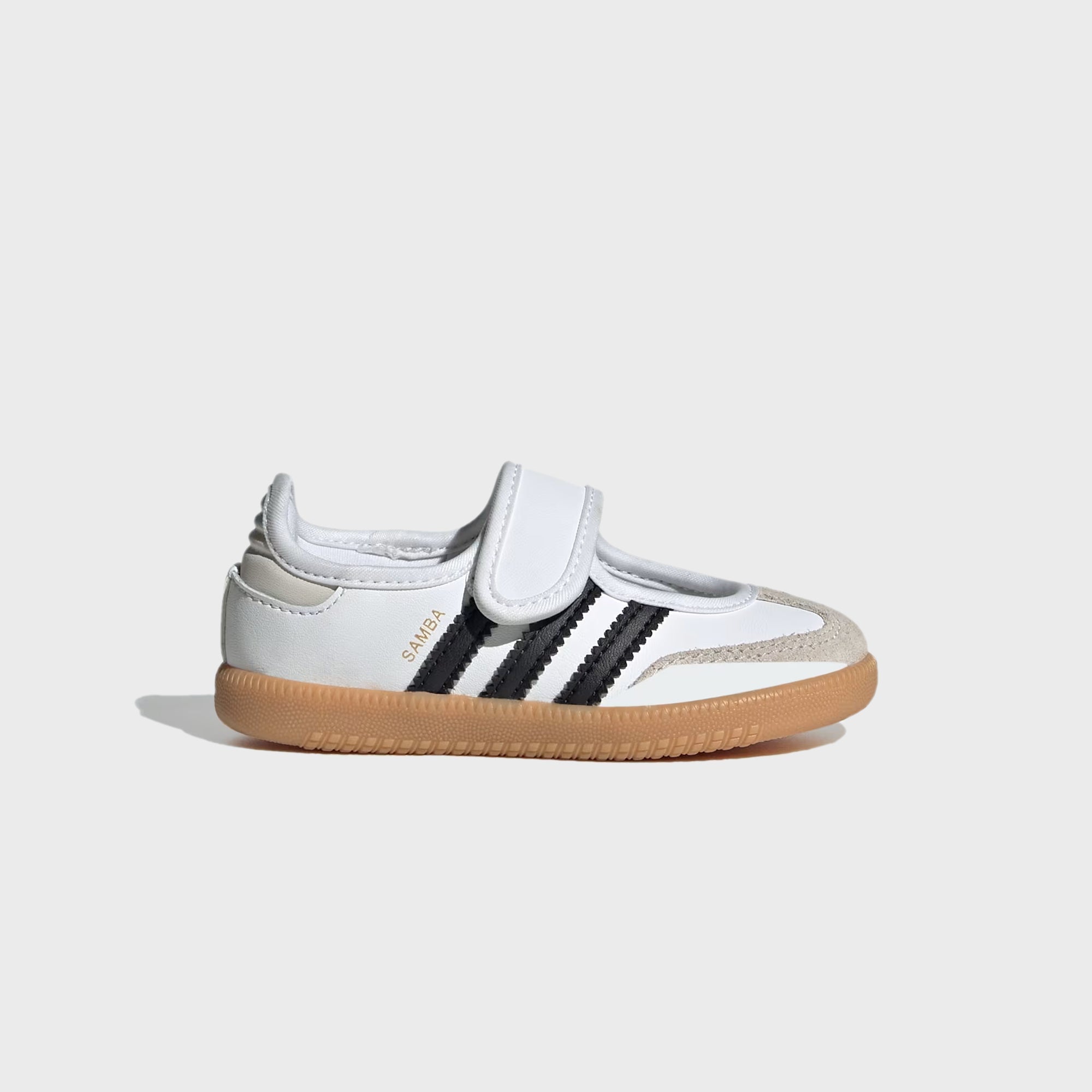 adidas TD Samba Jane - White / Core Black / Gum