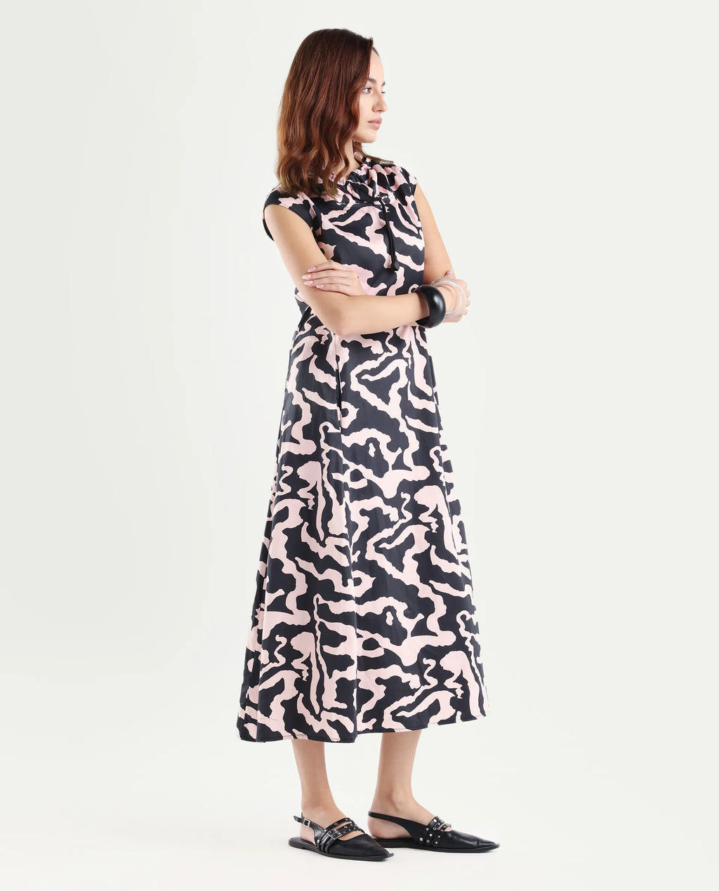 Rareism Women's Santro Black Dress