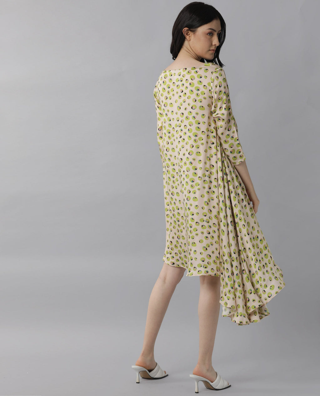 Rareism Women's Slang Beige Dress