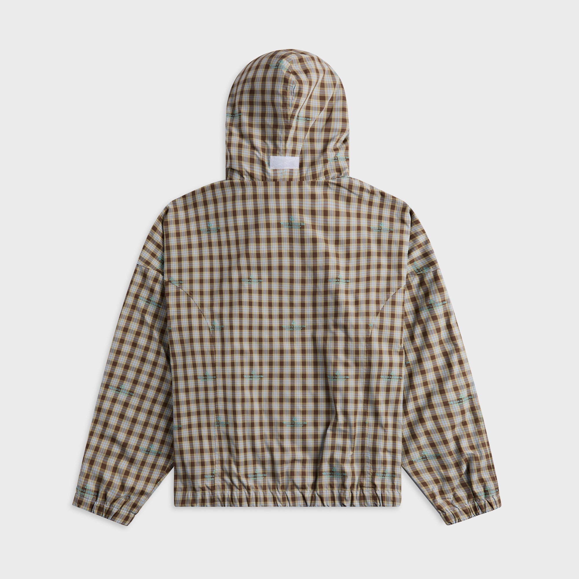Sandy Liang Eddy Jacket - Umber Plaid