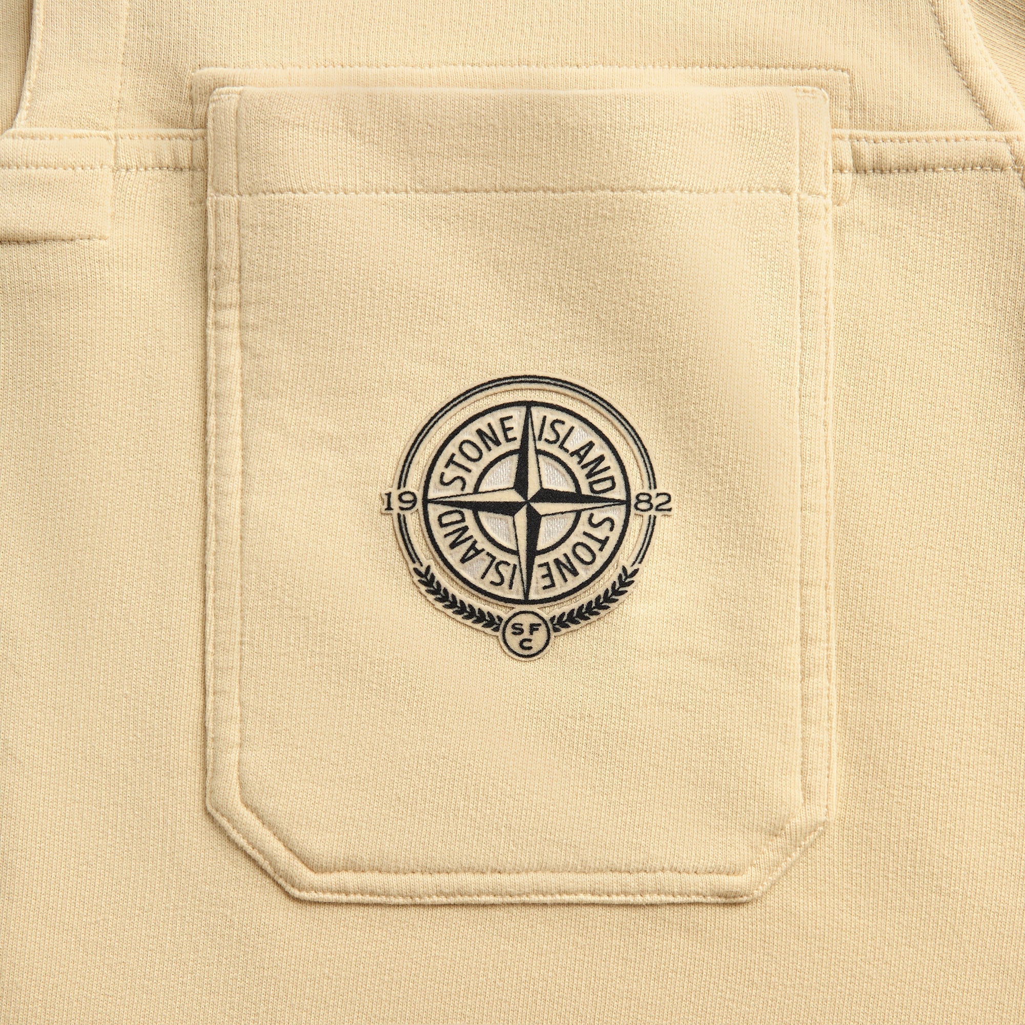 Stone Island x New Balance World Cup Long Sleeve Polo Sweatshirt - Ivory