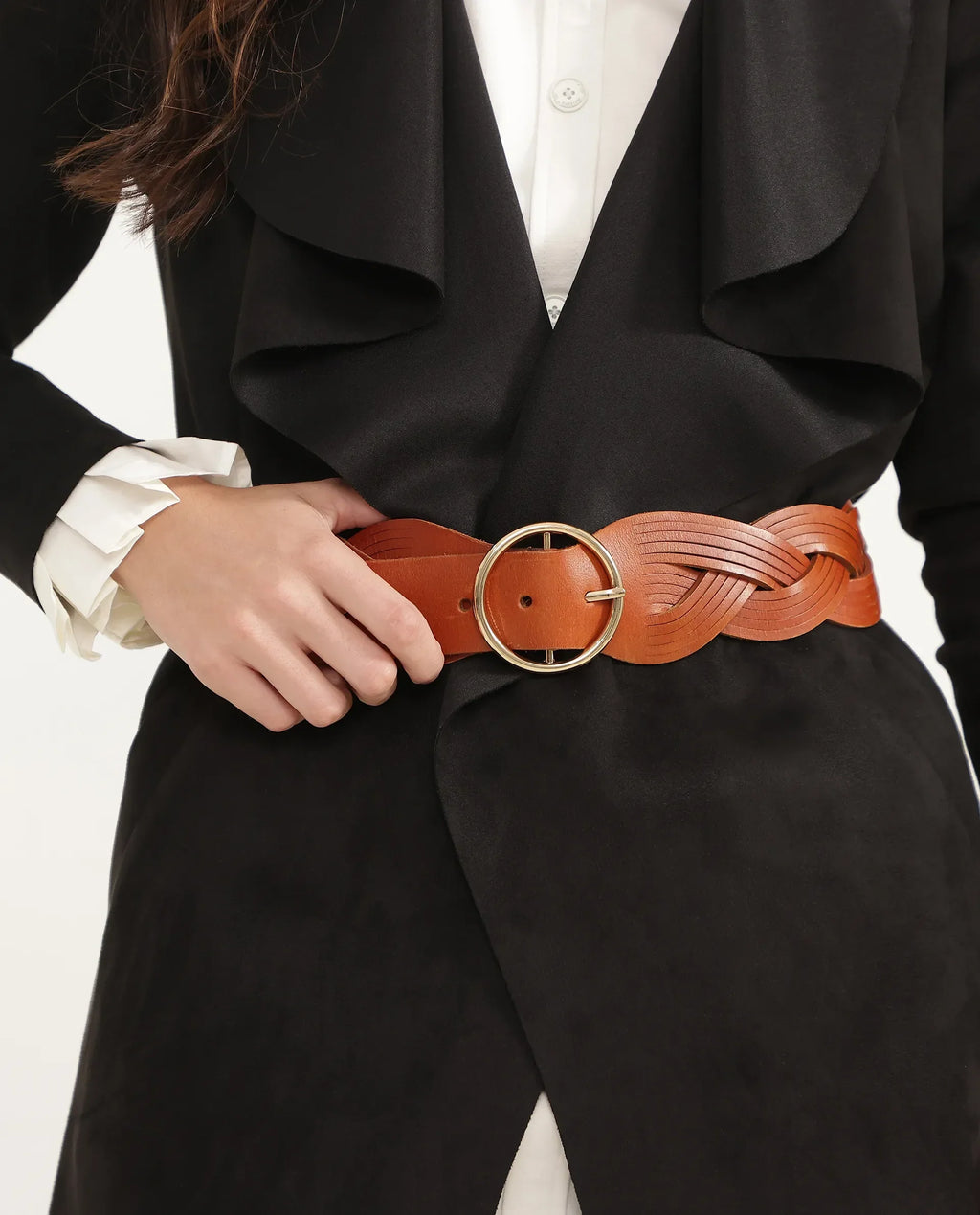 Rareism Women Sterling Tan Belt