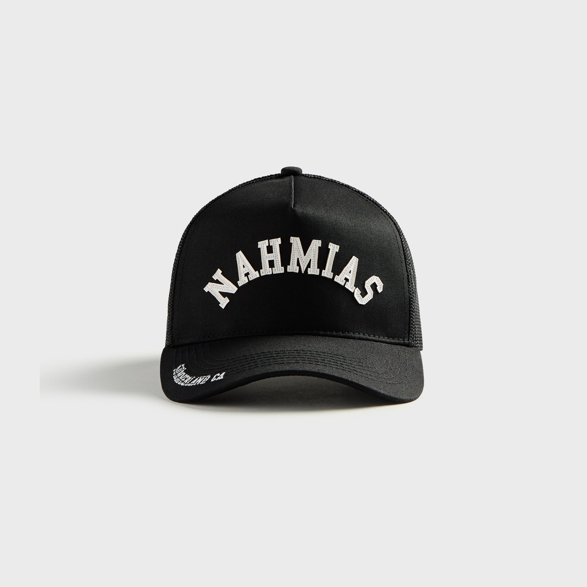 NAHMIAS Summerland Brim Trucker Hat - Black