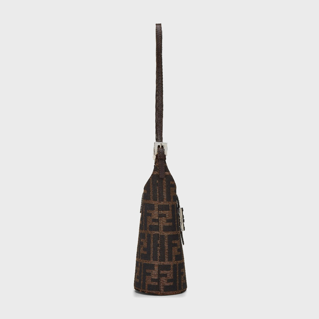 WGACA Fendi Zucca Bucket Mini Bag - Brown
