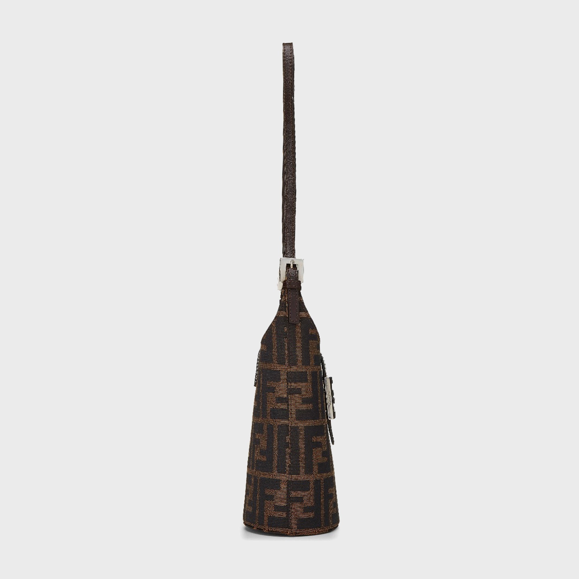 WGACA Fendi Zucca Bucket Mini Bag - Brown
