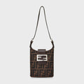 WGACA Fendi Zucca Bucket Mini Bag - Brown
