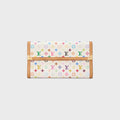 WGACA Louis Vuitton x Takashi Murakami International Wallet - White / Multi