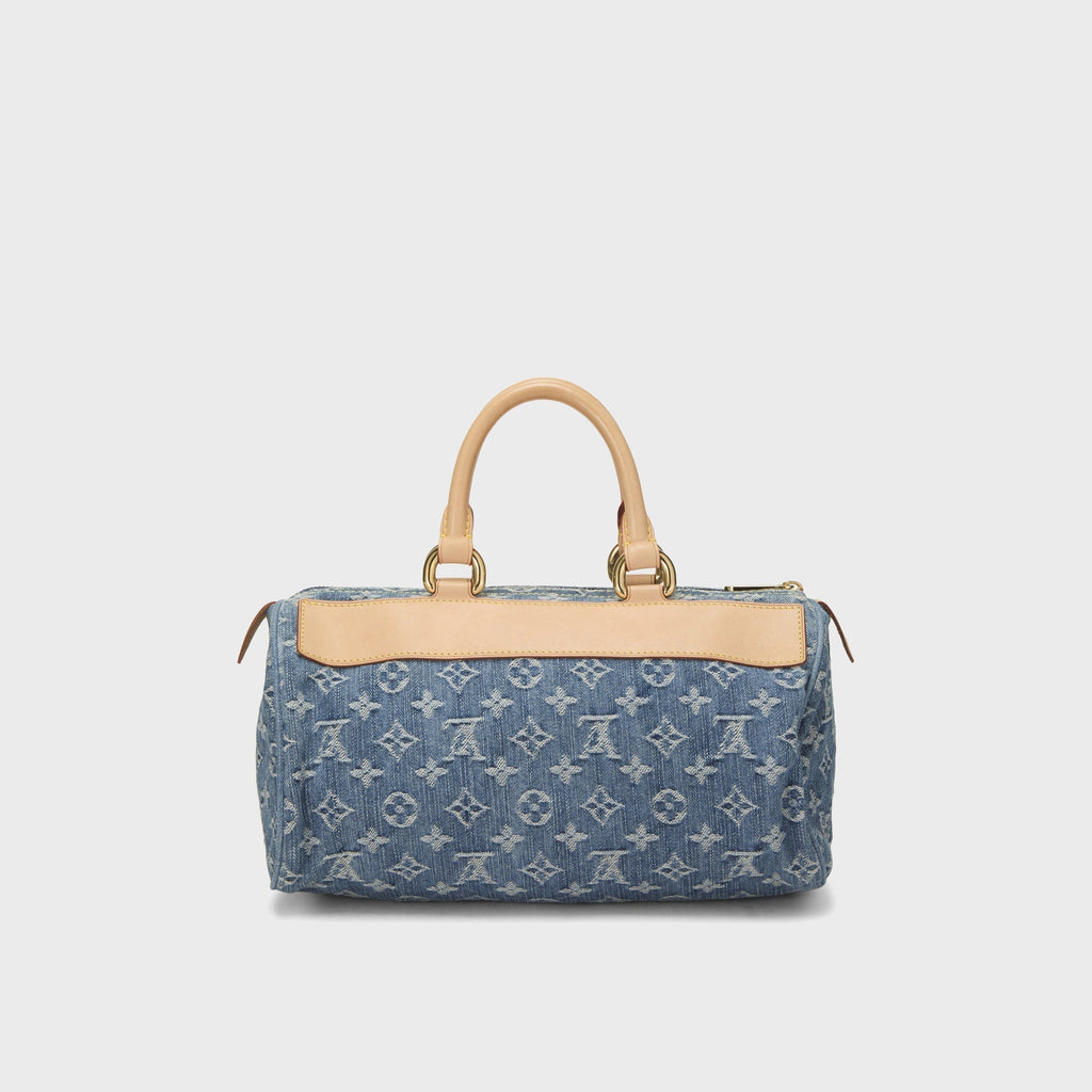 WGACA Louis Vuitton Denim Neo Speedy - Blue