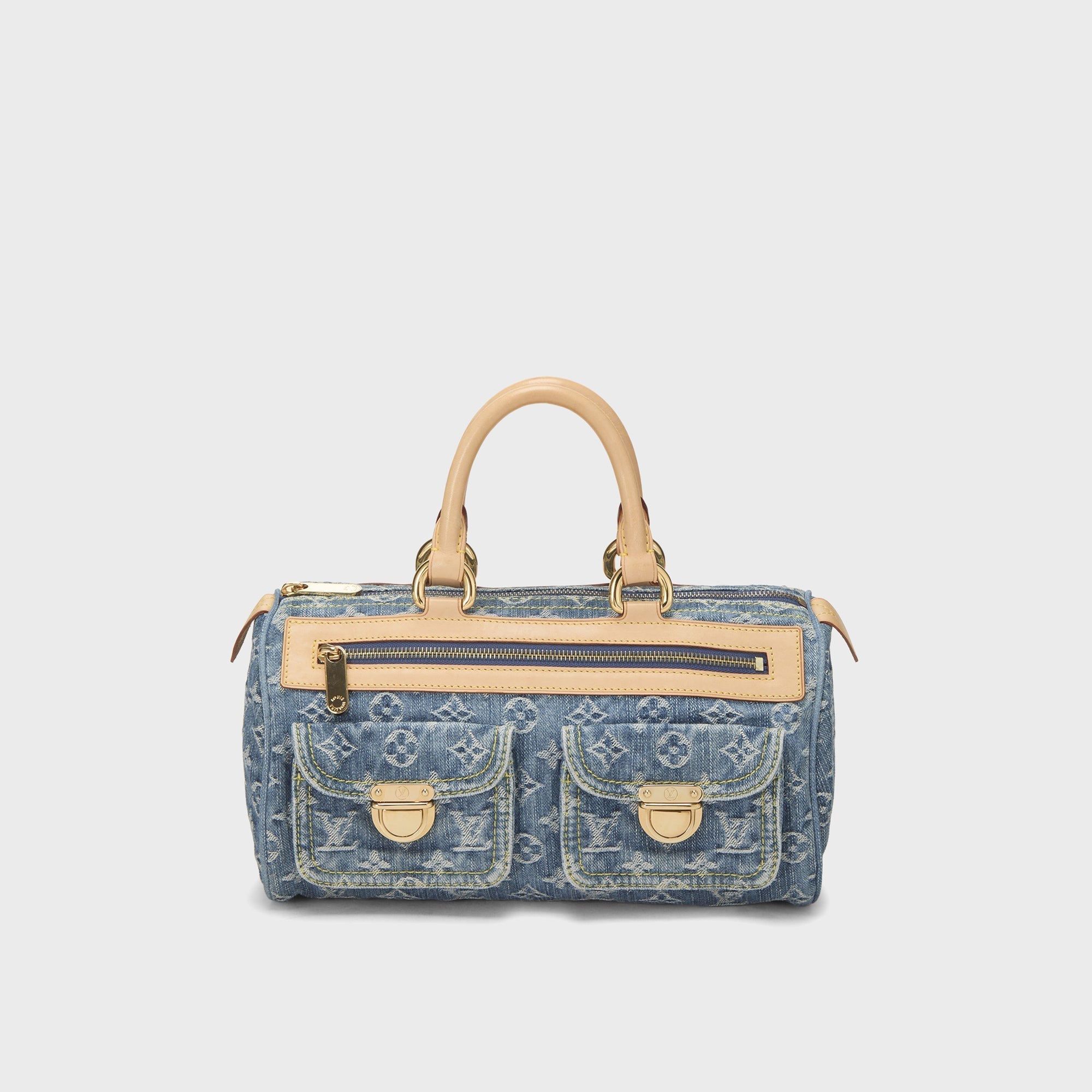 WGACA Louis Vuitton Denim Neo Speedy - Blue