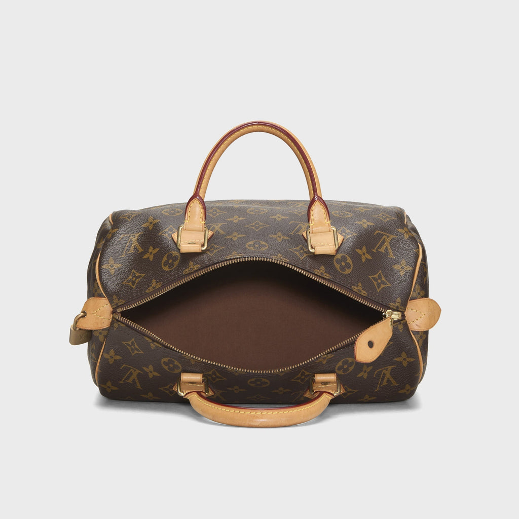 WGACA Louis Vuitton Monogram Speedy30 Bag - Brown
