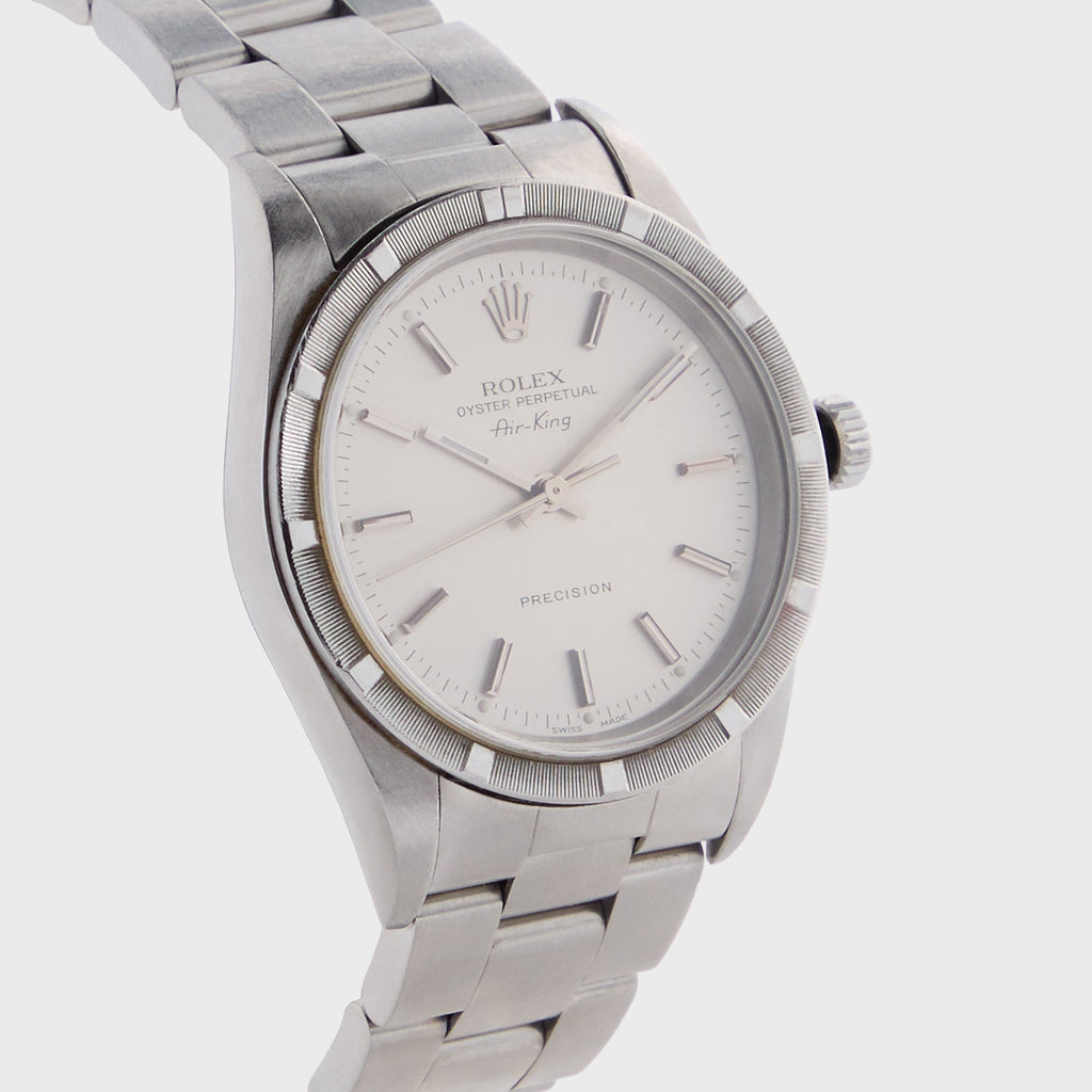Wind Vintage Rolex Air-King Reference 14010 Unpolished - Silver