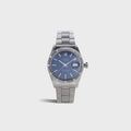 Wind Vintage Rolex Mosaic Date Reference 1501 Unpolished - Blue / Silver