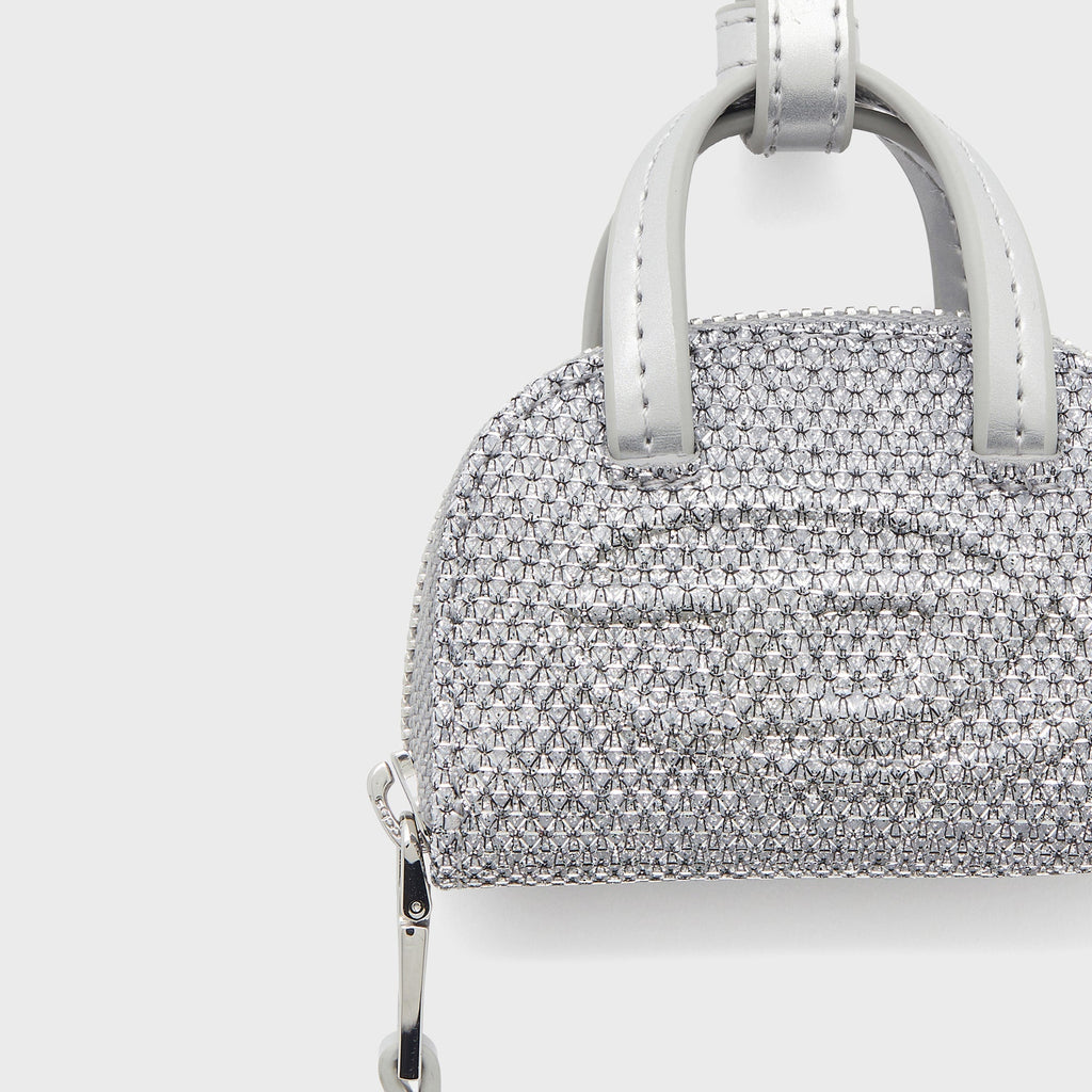 Diesel 1DR Dome Charms Wallet - Silver Crystal
