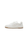 Rarez Men's Zyro White Regular Micro Fiber Sneaker
