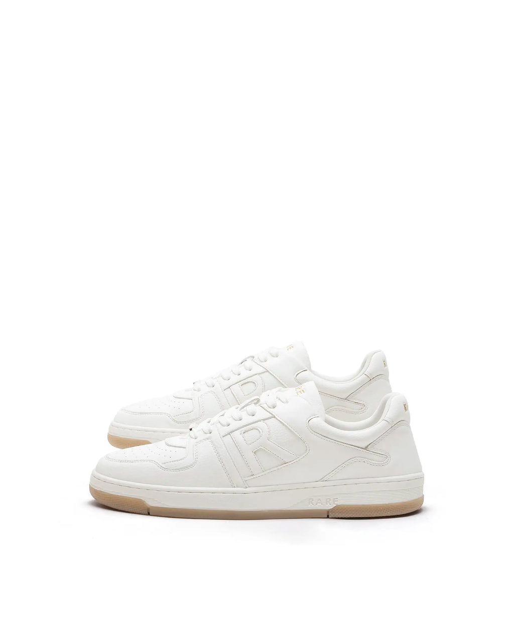 Rarez Men's Zyro White Regular Micro Fiber Sneaker