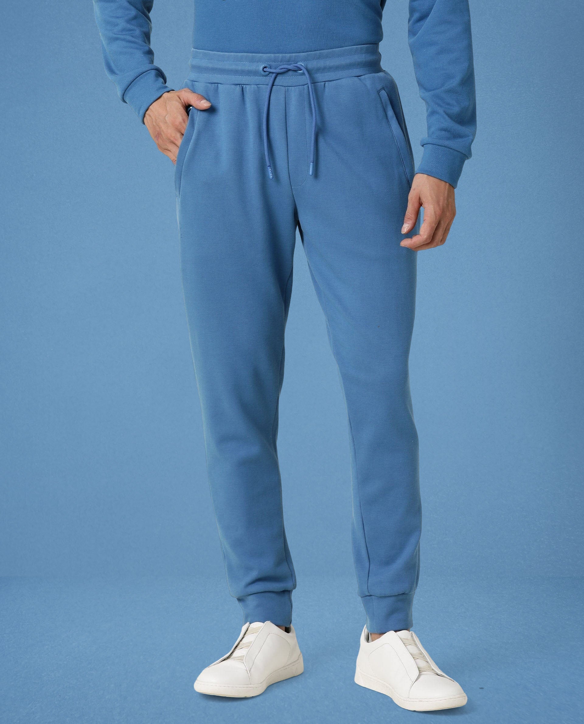 Joggers  Enamel Blue Men