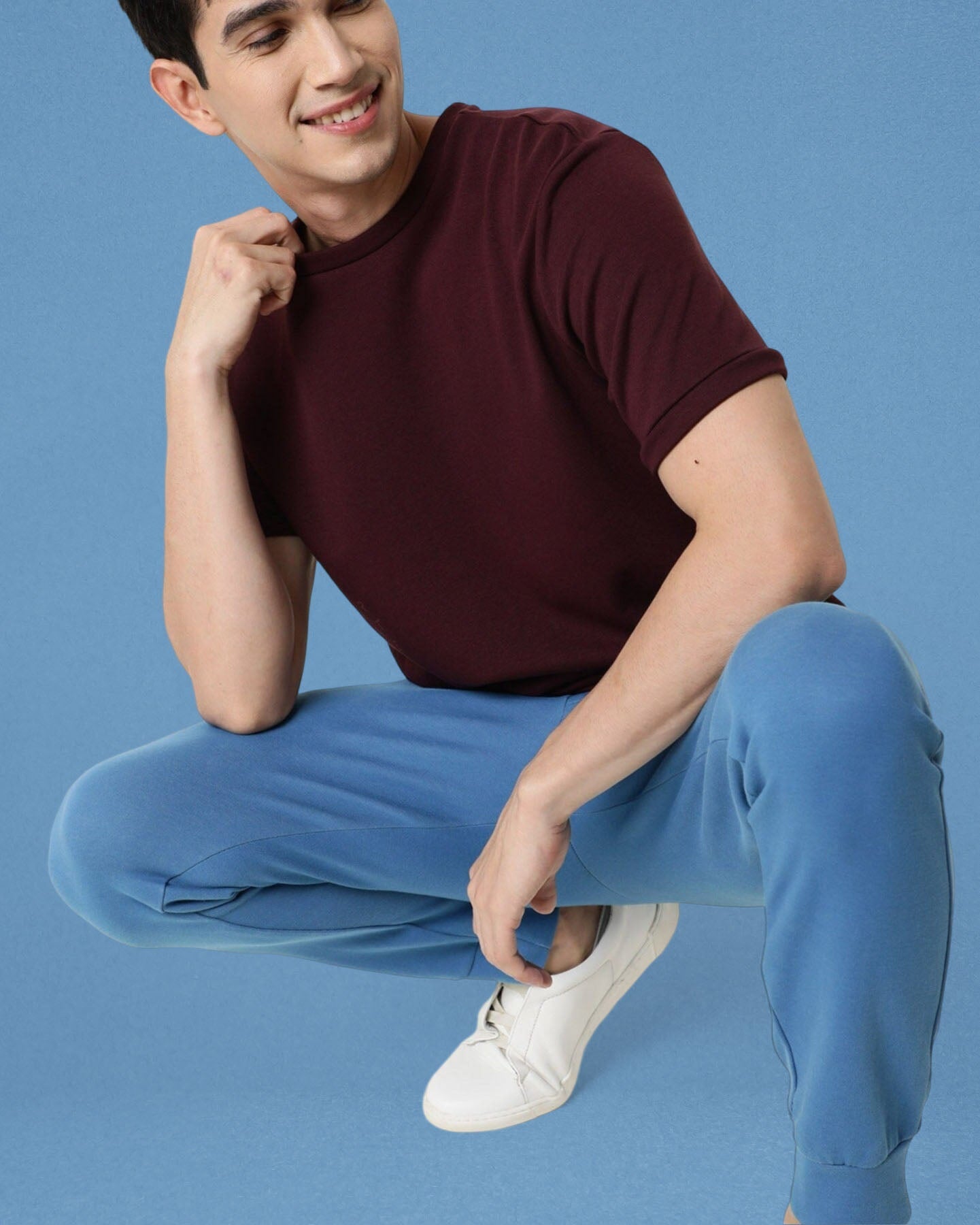 Joggers  Enamel Blue Men
