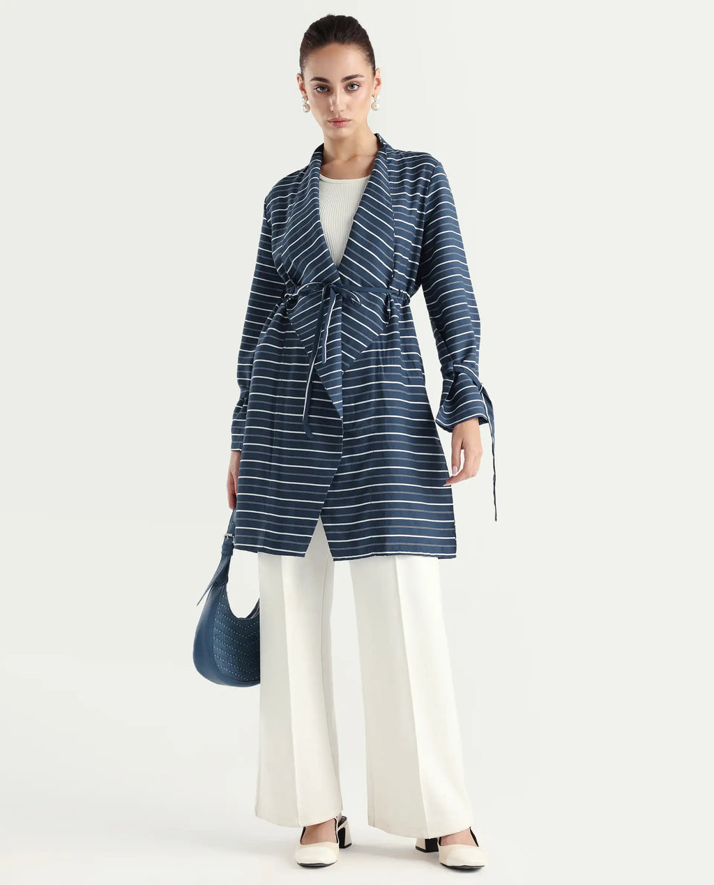 Rareism Women's Greece Navy Outer Wear