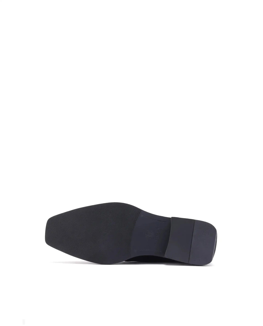 Rare Rabbit Men Kai Black Genuine Leather Buckle Strap Slip-On Loafers