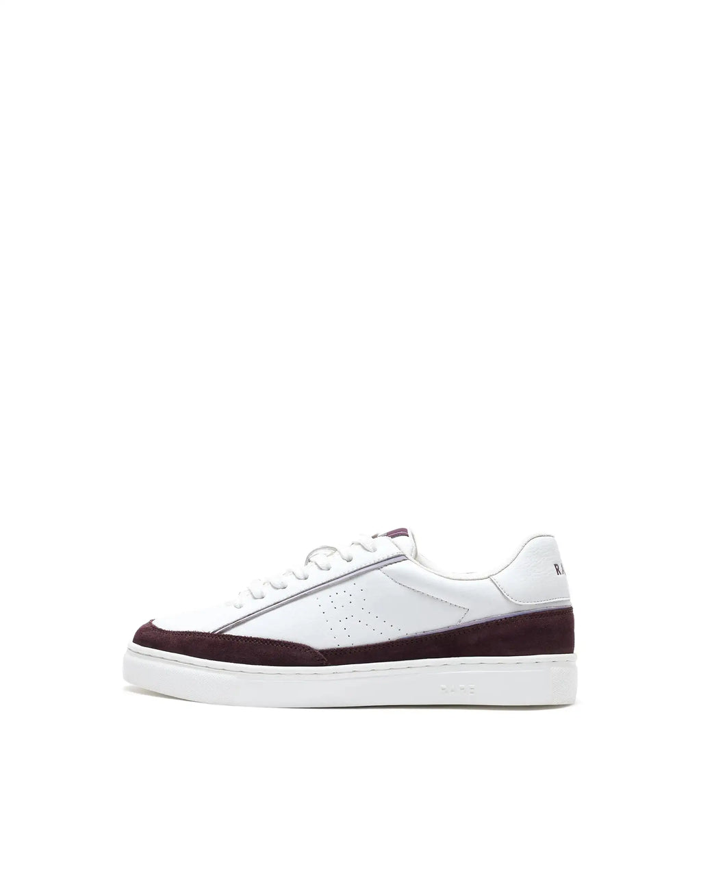 Rare Rabbit Men's Kennen Purple Micro Fiber Causal Sneaker
