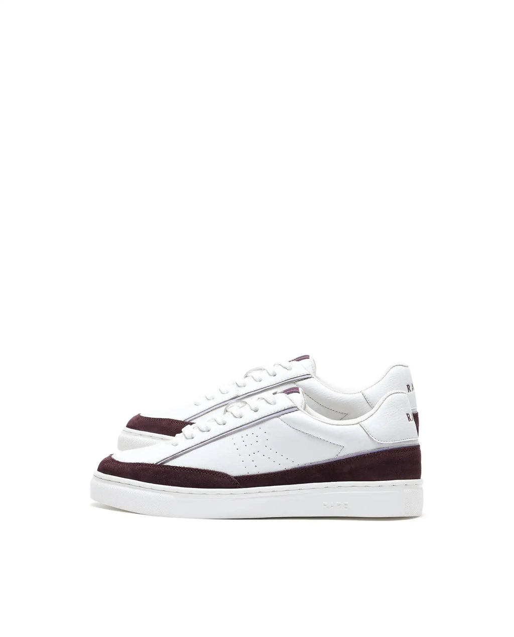 Rare Rabbit Men's Kennen Purple Micro Fiber Causal Sneaker