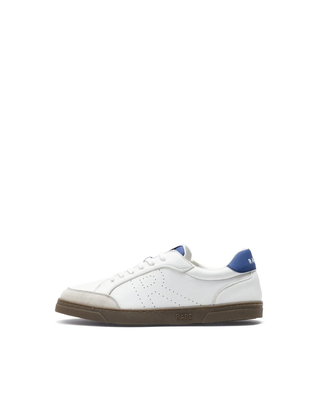 Rare Rabbit Men's Knox Blue Micro Fiber Causal Sneaker