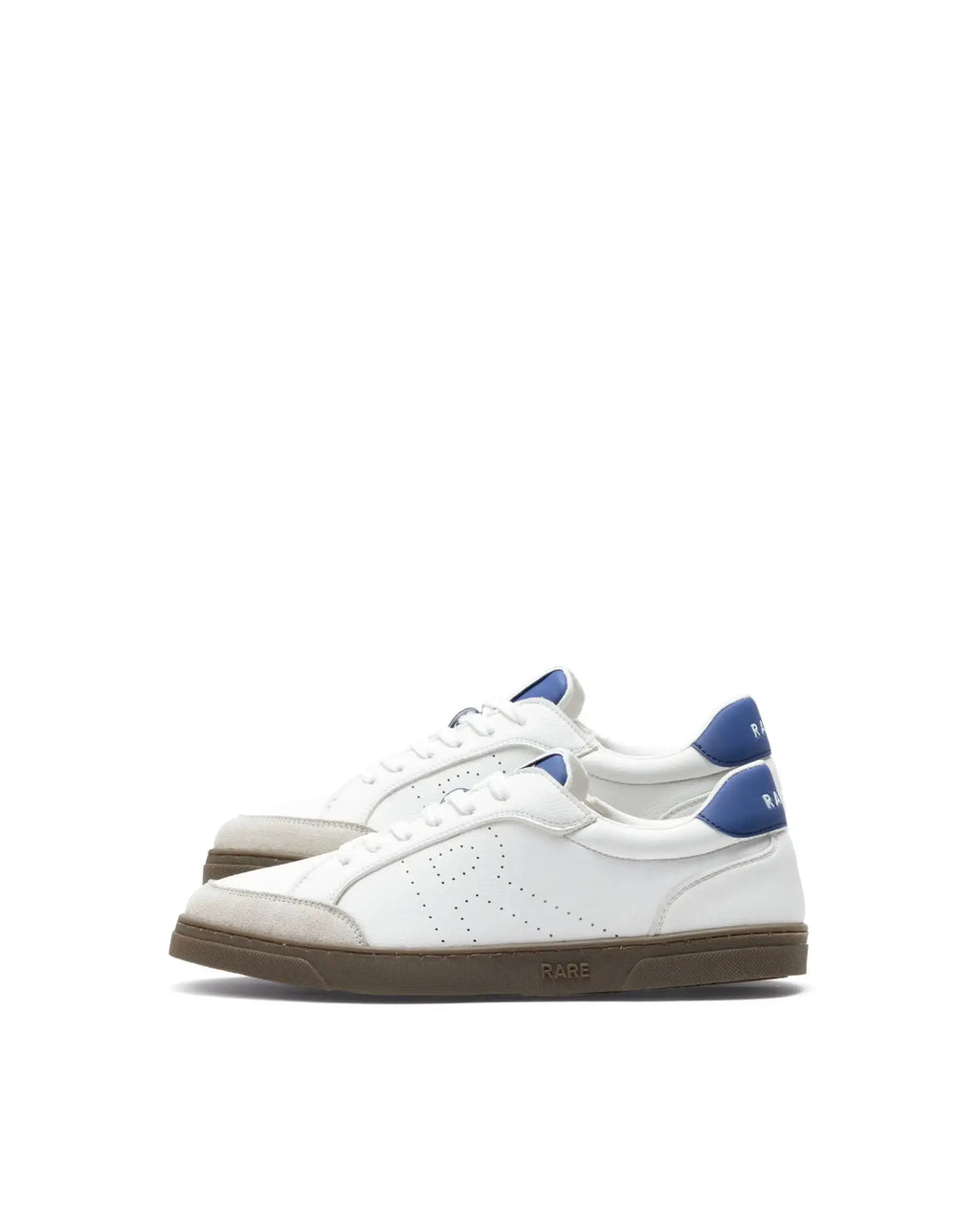 Rare Rabbit Men's Knox Blue Micro Fiber Causal Sneaker
