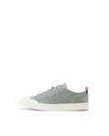 Rare Rabbit Mens Sauron Pro Sage Premium Milled Leather Lace Up Low Top Round Toe Sneaker Shoes