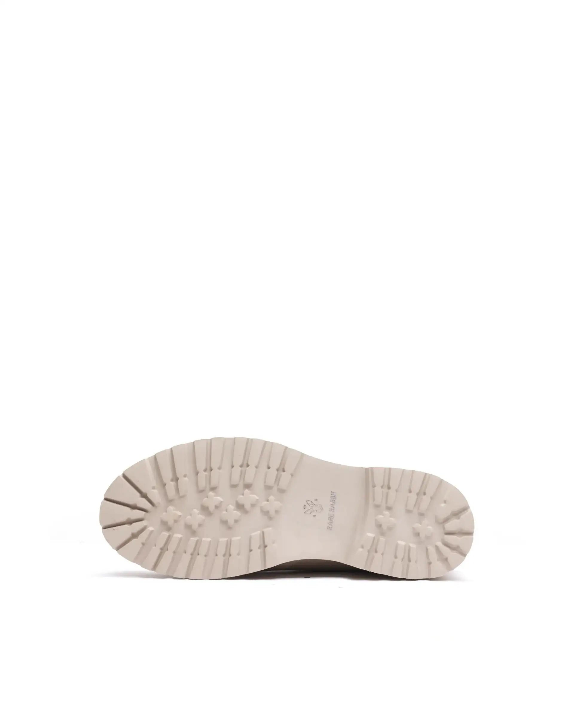 Rare Rabbit Men Seoul Light Beige Lace-Up Shoes