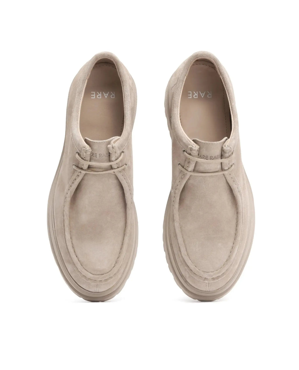 Rare Rabbit Men Seoul Light Beige Lace-Up Shoes