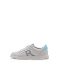 Rare Rabbit Men Vortex Beige Low-Top Genuine Leather Lazer Lace-Up Sneaker Shoes