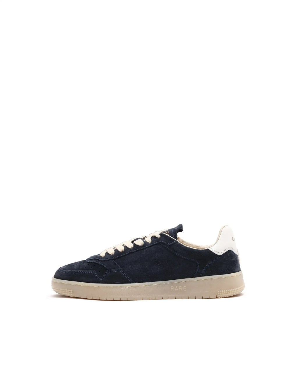 Rare Rabbit Men's Woolton Navy Derby Style Casual Smart Suede Sneakers Shoes