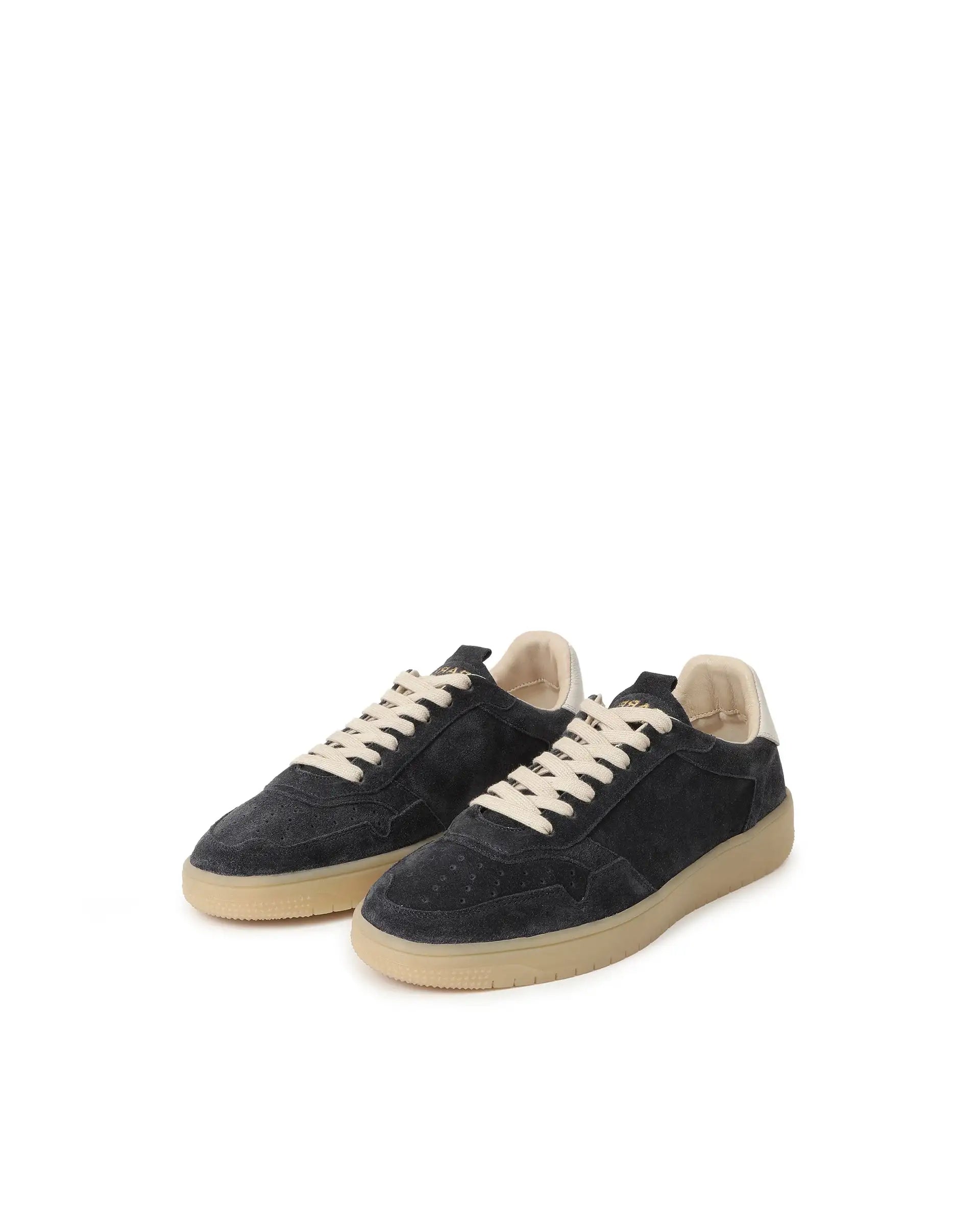 Rare Rabbit Men's Woolton Navy Derby Style Casual Smart Suede Sneakers Shoes