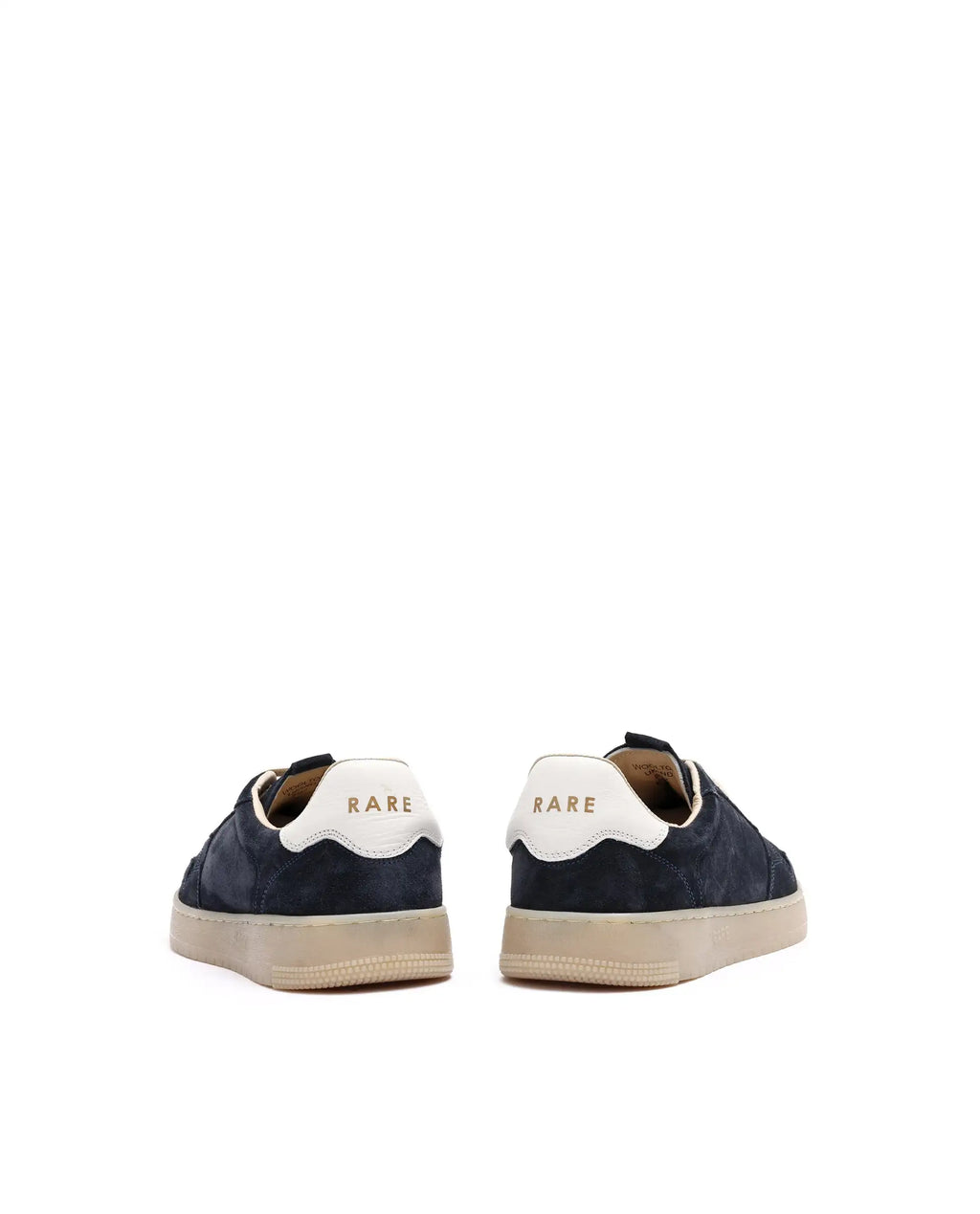 Rare Rabbit Men's Woolton Navy Derby Style Casual Smart Suede Sneakers Shoes