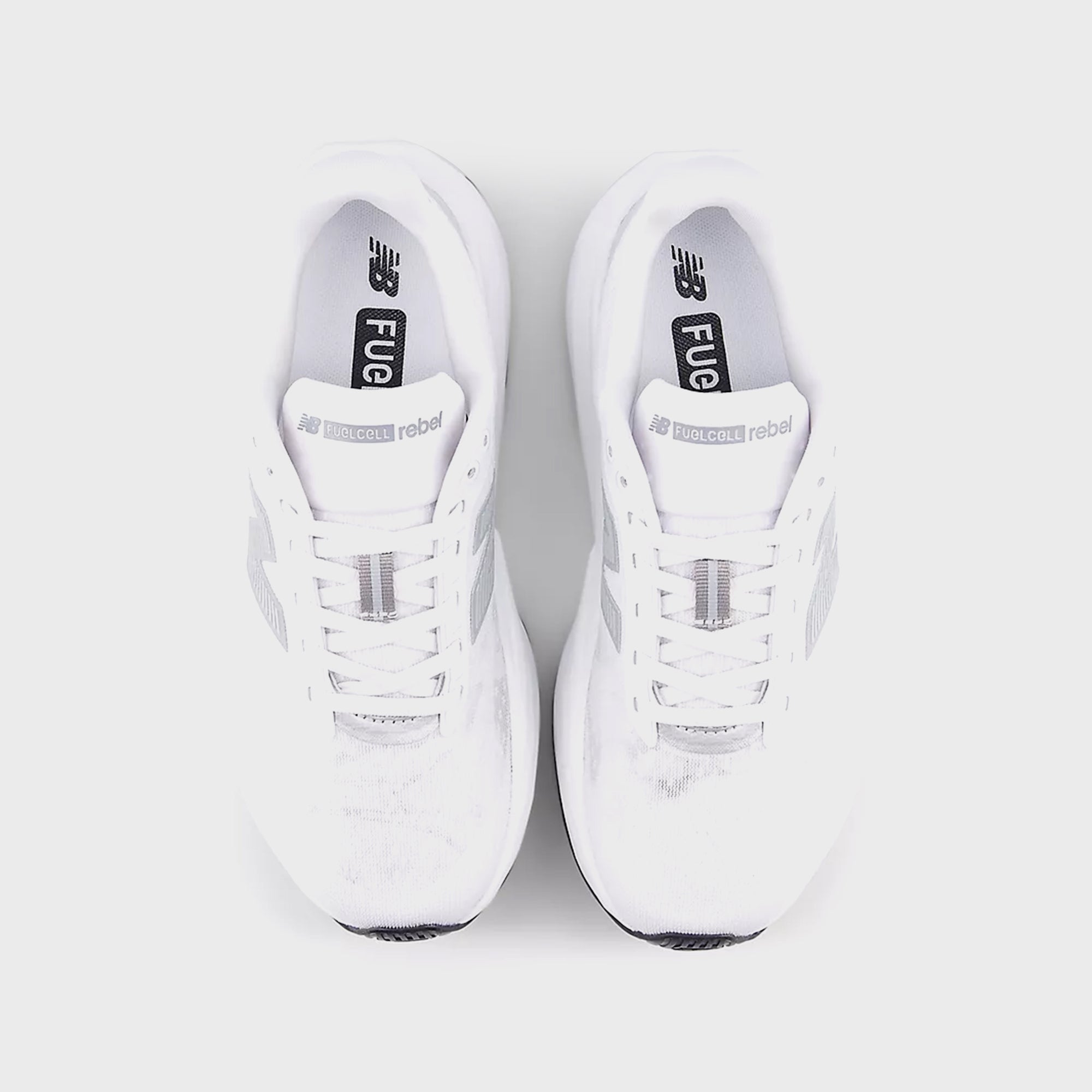 New Balance FuelCell Rebel v5 - White / Silver Metallic